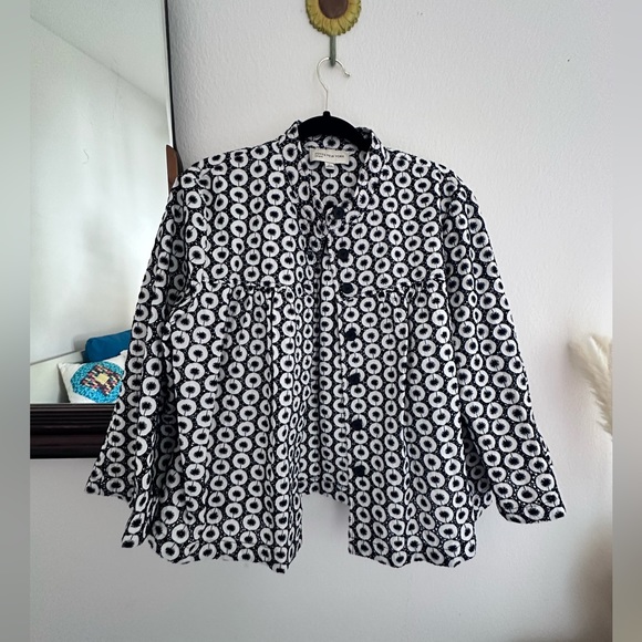 Jones NewYork embroidered eyelet jacket - Picture 2 of 9